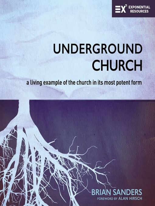 Title details for Underground Church by Brian Sanders - Wait list